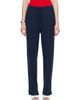 FLORE FLORE FLORE FLORE Navy Sophie Trousers - 1