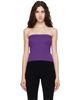 FLORE FLORE FLORE FLORE Purple Bes Bandeau Top - 1