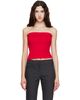 FLORE FLORE FLORE FLORE Red Bes Bandeau Top - 1