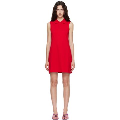 FLORE FLORE FLORE FLORE Red Lauren Polo Minidress