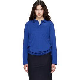 FLORE FLORE FLORE FLORE SSENSE Exclusive Blue Diana Polo