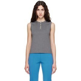 FLORE FLORE FLORE FLORE SSENSE Exclusive Gray Jess Tank Top