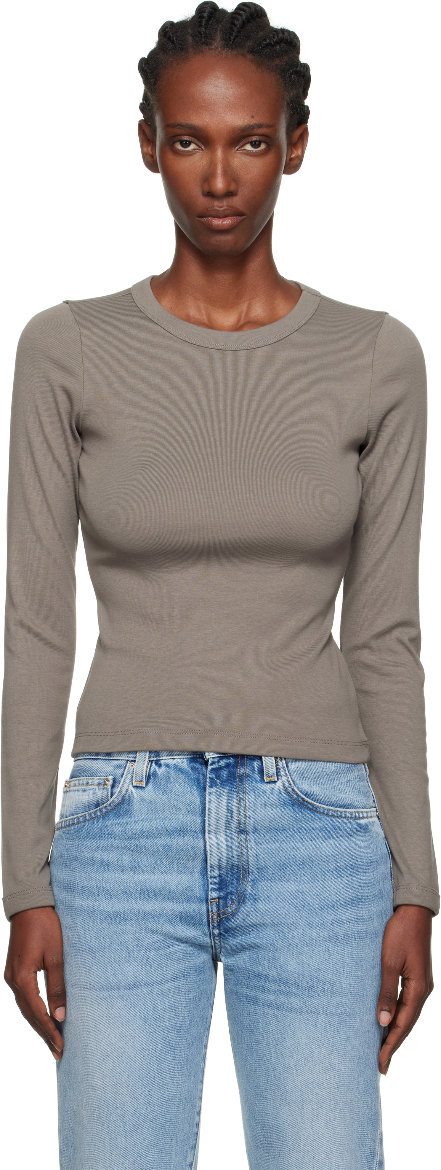 FLORE FLORE - Taupe Max T-shirt