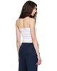 FLORE FLORE FLORE FLORE White Bes Bandeau Top - 3