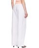 FLORE FLORE FLORE FLORE White Josephine Lengthened Trousers - 3