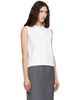 FLORE FLORE FLORE FLORE White Poppy Sleeveless Cardigan - 2