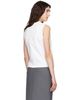 FLORE FLORE FLORE FLORE White Poppy Sleeveless Cardigan - 3