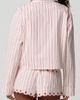 Florence by Mills Florence by Mills Cherry Stripe Crop Button-Up Shirt - 2
