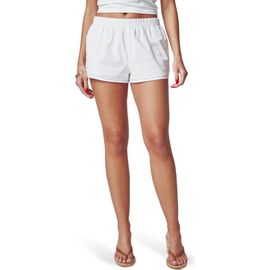 Florence by Mills Florence by Mills Embroidered Textured Cotton Shorts