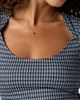 Florence by Mills Florence by Mills Houndstooth Square Neck Top - 3
