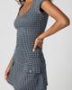 Florence by Mills Florence by Mills Houndstooth Square Neck Top - 5