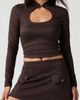 Florence by Mills Florence by Mills Keyhole Cutout Knit Top - 1