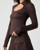Florence by Mills Florence by Mills Keyhole Cutout Knit Top - 3