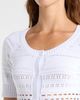 Florence by Mills Florence by Mills Mixed Stitch Short Sleeve Cotton Cardigan - 4