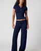 Florence by Mills Florence by Mills Ribbed Jersey Hooded Cutout T-Shirt - 4