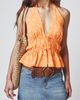 Florence by Mills Florence by Mills Tie Front Halter Top - 1