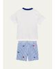 Florence Eiseman Boy's Octopus T-Shirt & Seersucker Shorts Set - 2