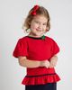 Florence Eiseman Florence Eiseman Bubble Sleeve Top With Cherries - 2