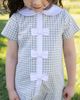 Florence Eiseman Florence Eiseman Check Dress with Pleated Skirt And Bows - 5