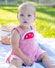 Florence Eiseman Florence Eiseman Check Seersucker Dress & Bloomer With Watermelon - 2