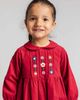 Florence Eiseman Florence Eiseman Corduroy Dress with Flowers (Baby) - 2