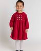 Florence Eiseman Florence Eiseman Corduroy Dress with Flowers (Baby) - 3