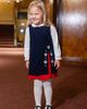 Florence Eiseman Florence Eiseman Corduroy Jumper With Flowers - 2