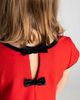 Florence Eiseman Florence Eiseman Crepe Knit Dress With Velvet Trim - 3