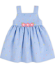 Florence Eiseman Florence Eiseman Dot Floral Corduroy Jumper with Flowers (Baby) - 1
