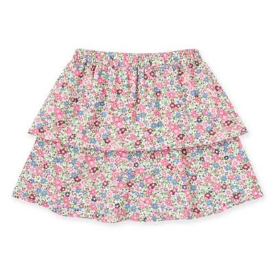 Florence Eiseman Florence Eiseman Floral Knit Skirt