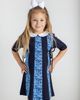 Florence Eiseman Florence Eiseman Floral Print Knit Colorblock Dress - 2