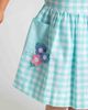 Florence Eiseman Florence Eiseman Gingham Linen-Look Dress With Flowers - 3