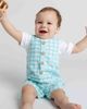 Florence Eiseman Florence Eiseman Gingham Linen-Look Shortall - 2