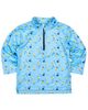 Florence Eiseman Florence Eiseman Golf Print Performance Knit Half Zip - 1
