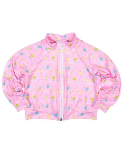 Florence Eiseman Florence Eiseman Golf Print Performance Knit Jacket