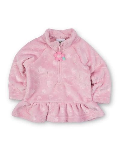 Florence Eiseman Florence Eiseman Heart Fleece Top With Flowers