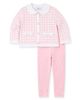 Florence Eiseman Florence Eiseman Houndstooth Cardigan Sweater Set - 1