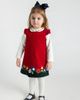 Florence Eiseman Florence Eiseman Knit Long Sleeve Blouse With Embroidered Flowers - 3