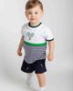 Florence Eiseman Florence Eiseman Knit Short Set with Tennis Rackets - 3