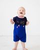 Florence Eiseman Florence Eiseman Knit Shortall With Boats And Fireworks - 2