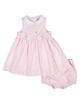 Florence Eiseman Florence Eiseman Linen-Look Dress & Bloomer With Flowers - 1