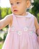 Florence Eiseman Florence Eiseman Linen-Look Dress & Bloomer With Flowers - 3