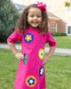 Florence Eiseman Florence Eiseman Pique Knit Dress With Flower Dots - 3