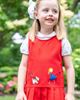 Florence Eiseman Florence Eiseman Pique Knit Jumper With Girl Walking Dog - 2