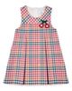 Florence Eiseman Florence Eiseman Plaid Jumper with Flowers - 1