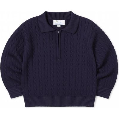 Florence Eiseman Florence Eiseman Polo Cable Sweater