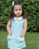 Florence Eiseman Florence Eiseman Printed Knit Tulip Pocket Dress - 2