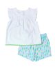 Florence Eiseman Florence Eiseman Printed Knit Tulip Short Set - 2