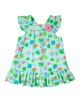 Florence Eiseman Florence Eiseman Printed Linen-Look Dress With Flower - 1