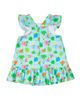 Florence Eiseman Florence Eiseman Printed Linen-Look Dress With Flower - 2